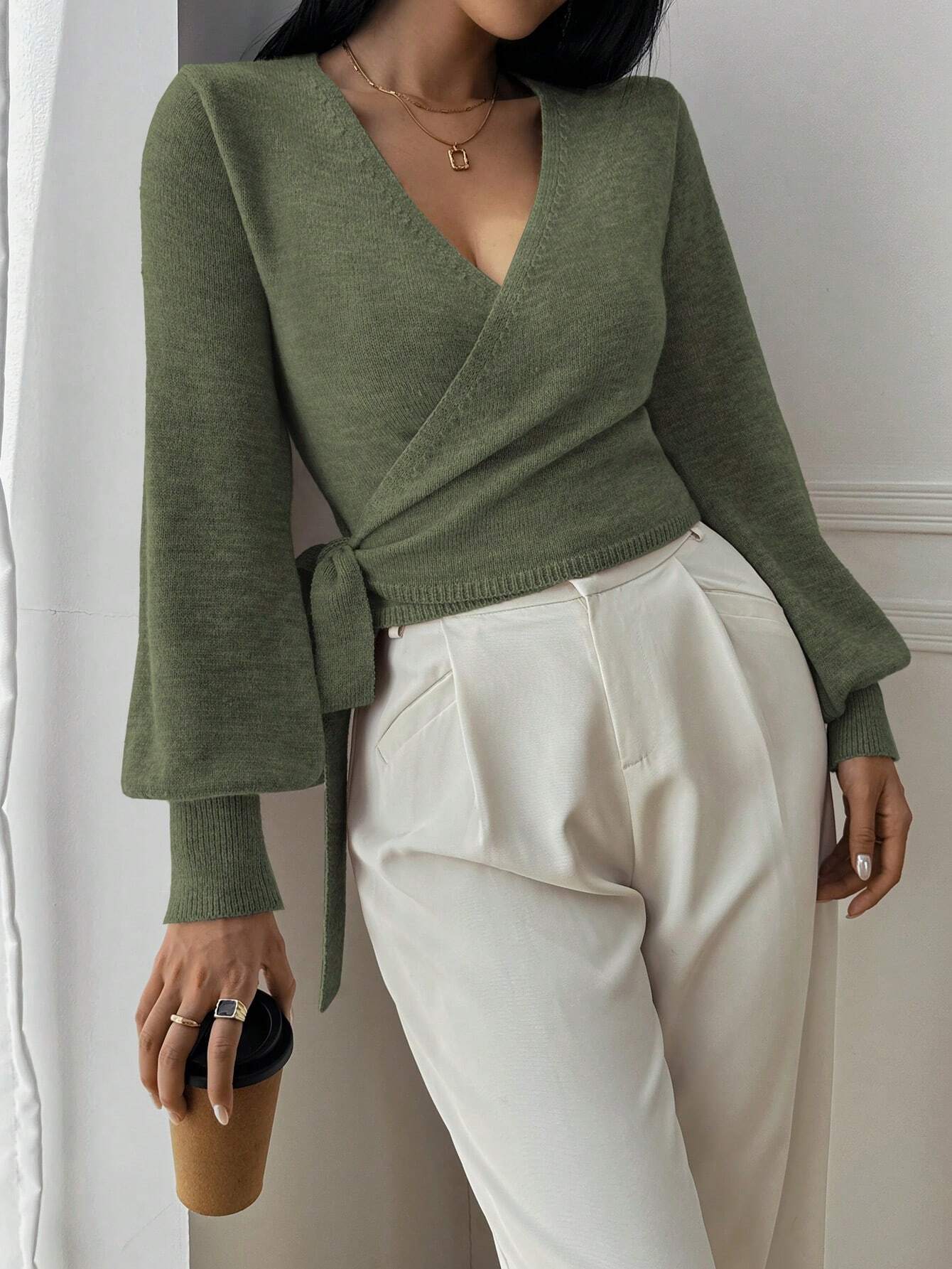 Gilet tricoté Brenda
