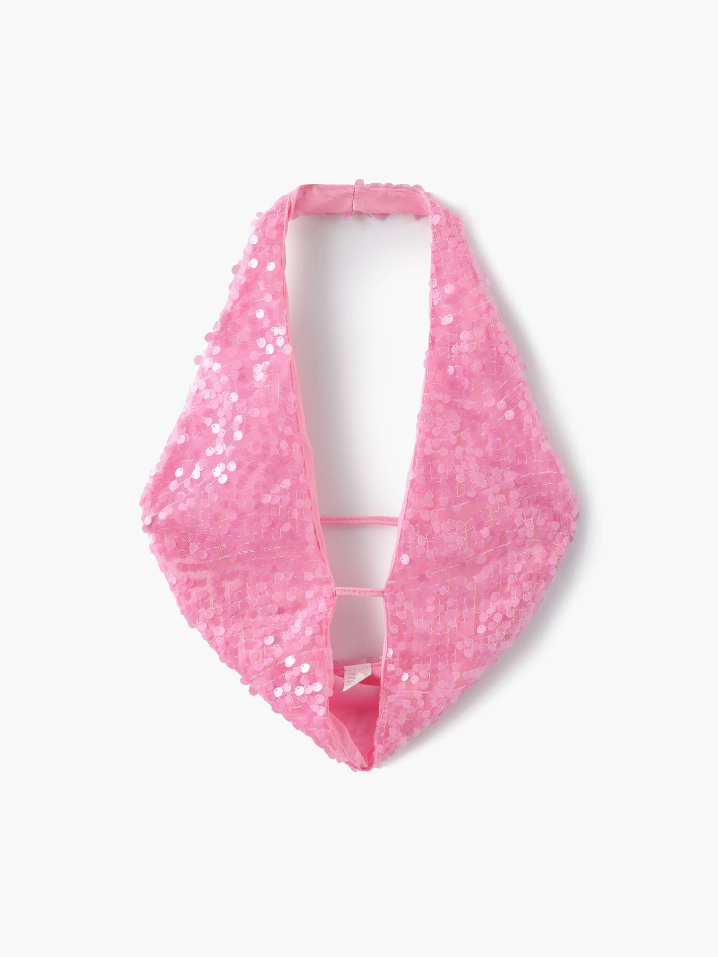 Seame - Chloe sequin Top Pink S