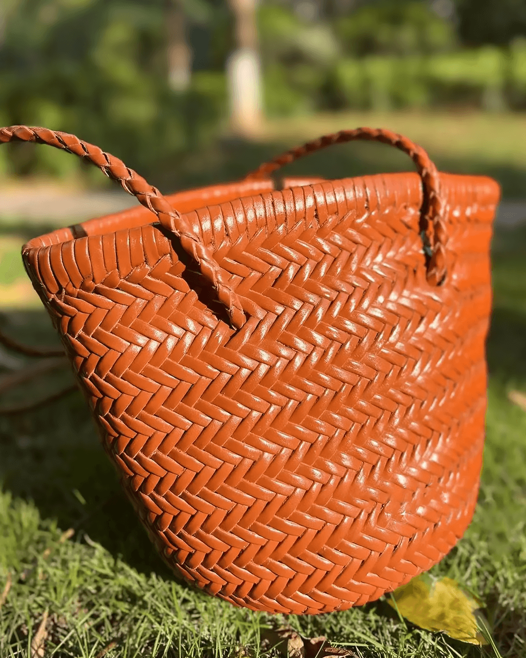 SEAME - Estelle Woven Bag White Regular