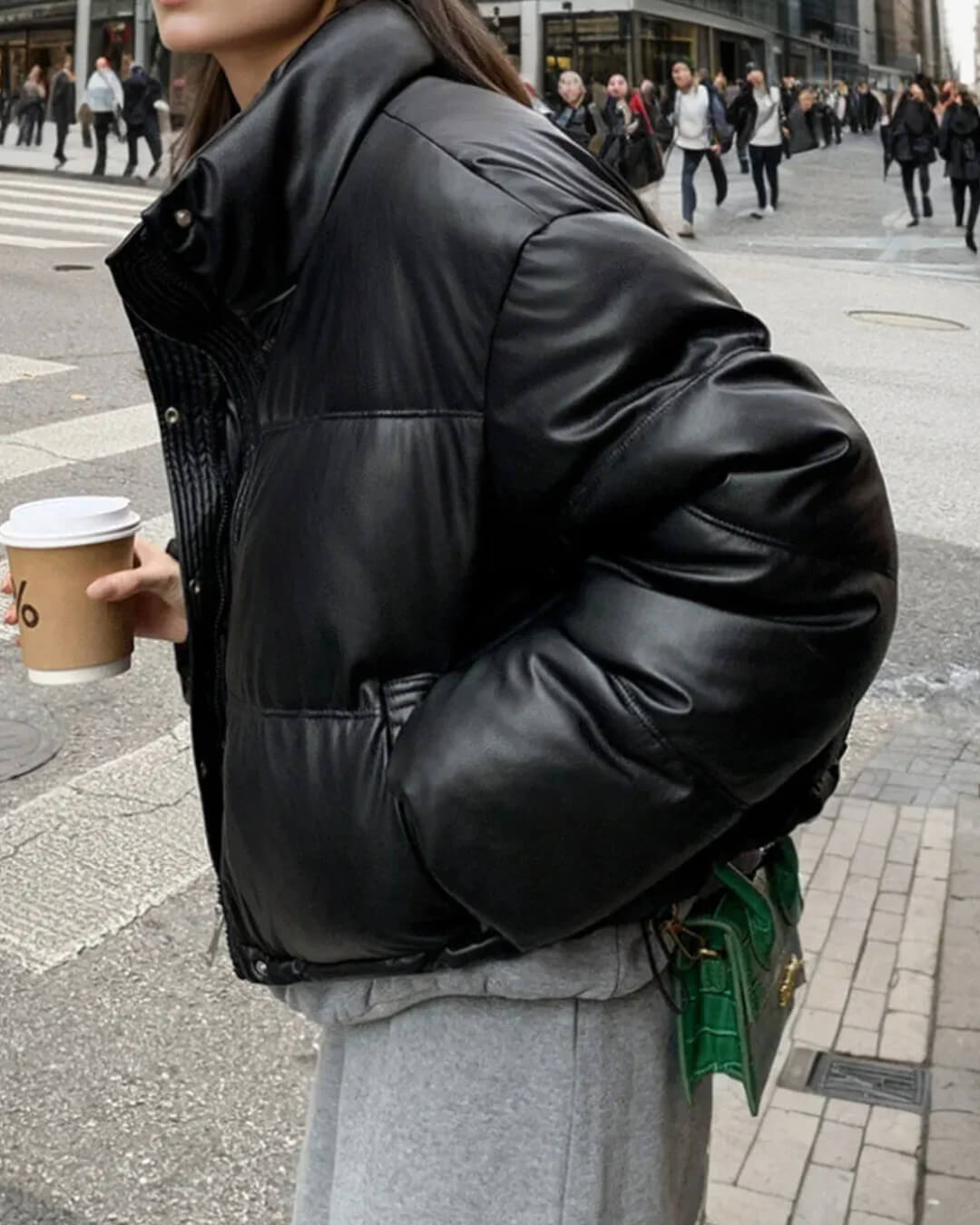 SEAME - Joan Down Jacket Black L