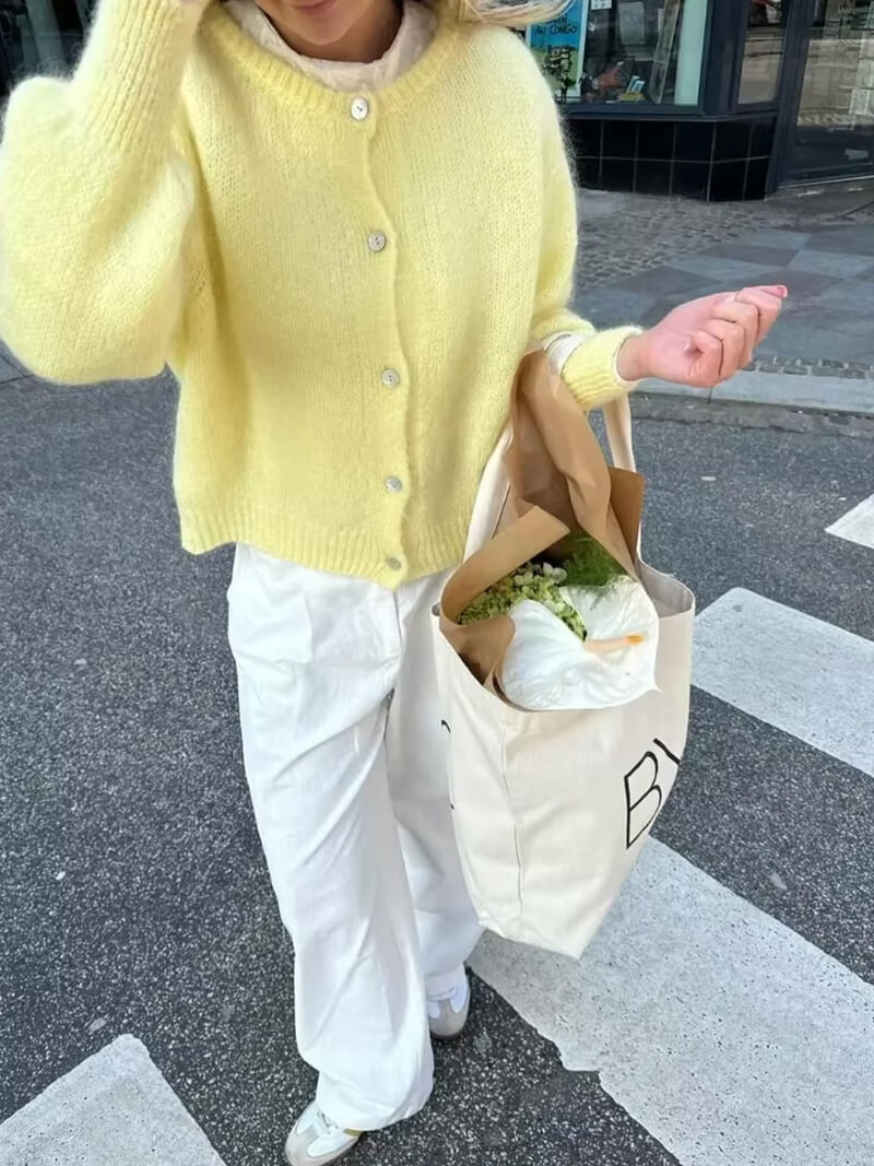 Seame - Marlowe Knitted Cardigan Leoprint S