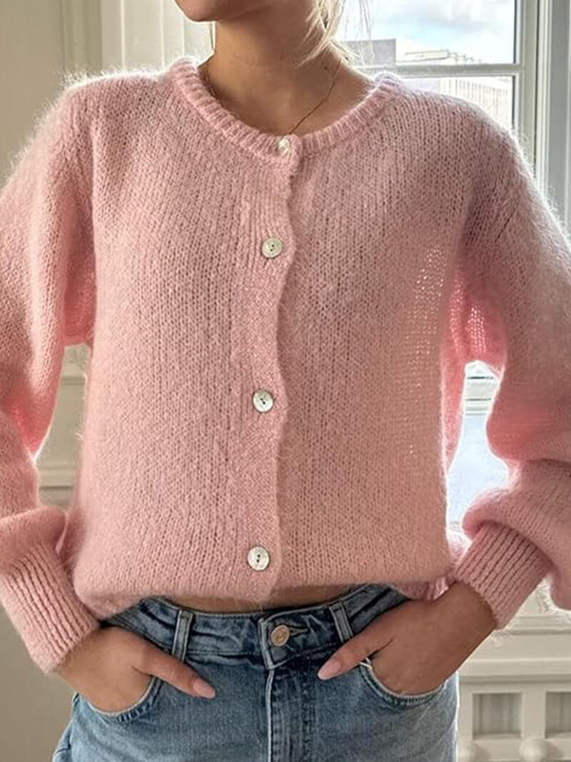 Seame - Marlowe Knitted Cardigan Leoprint S