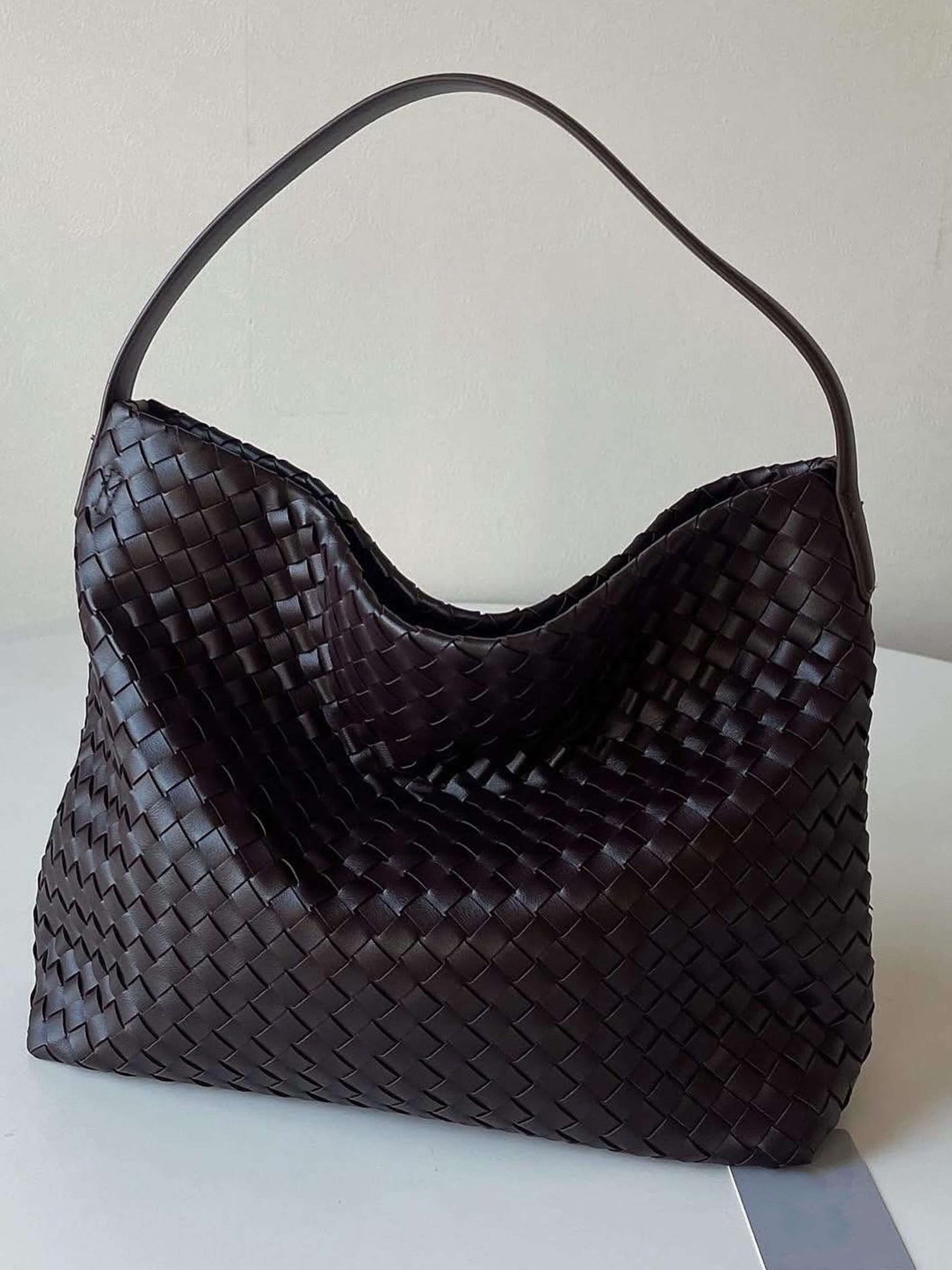 Seame - Sylvia Woven Tote Bag Brown Regular