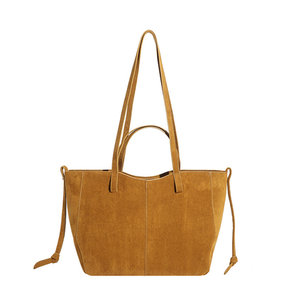 Borsa Tote in Suede Adriana