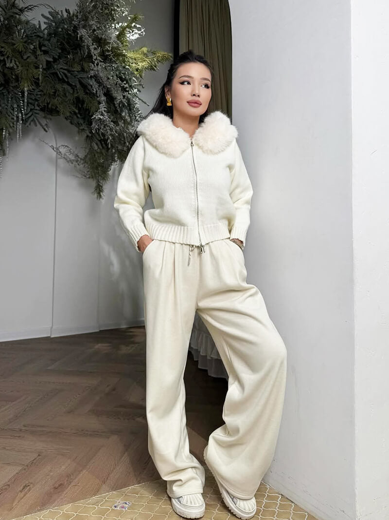 Alison faux fur Jacket - SEAME Store