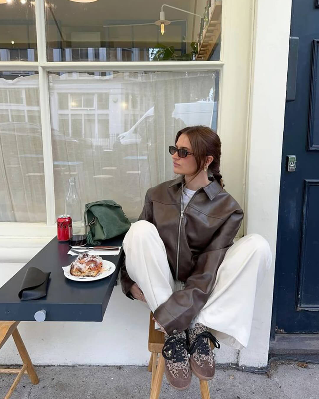 Veste en similicuir vegan Georgia