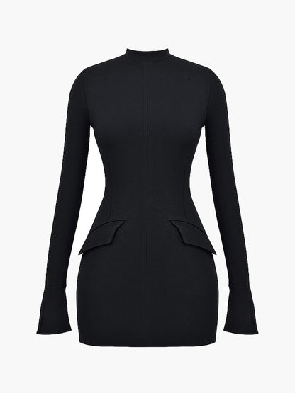 Seame - Adora Mini Dress black S