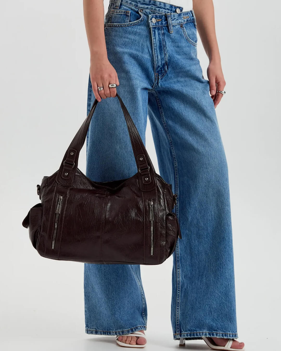 SEAME - Anna Crossbody Bag Chocolate