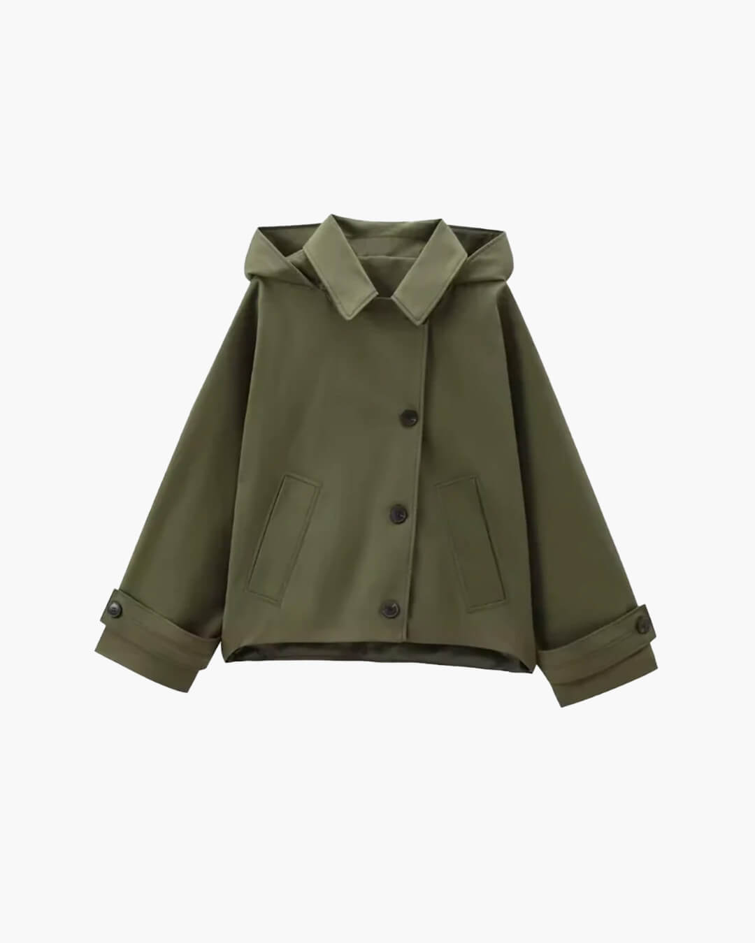 Trench coat con cappuccio Eleanor