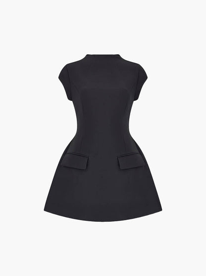 Seame - Ella mini dress black XS