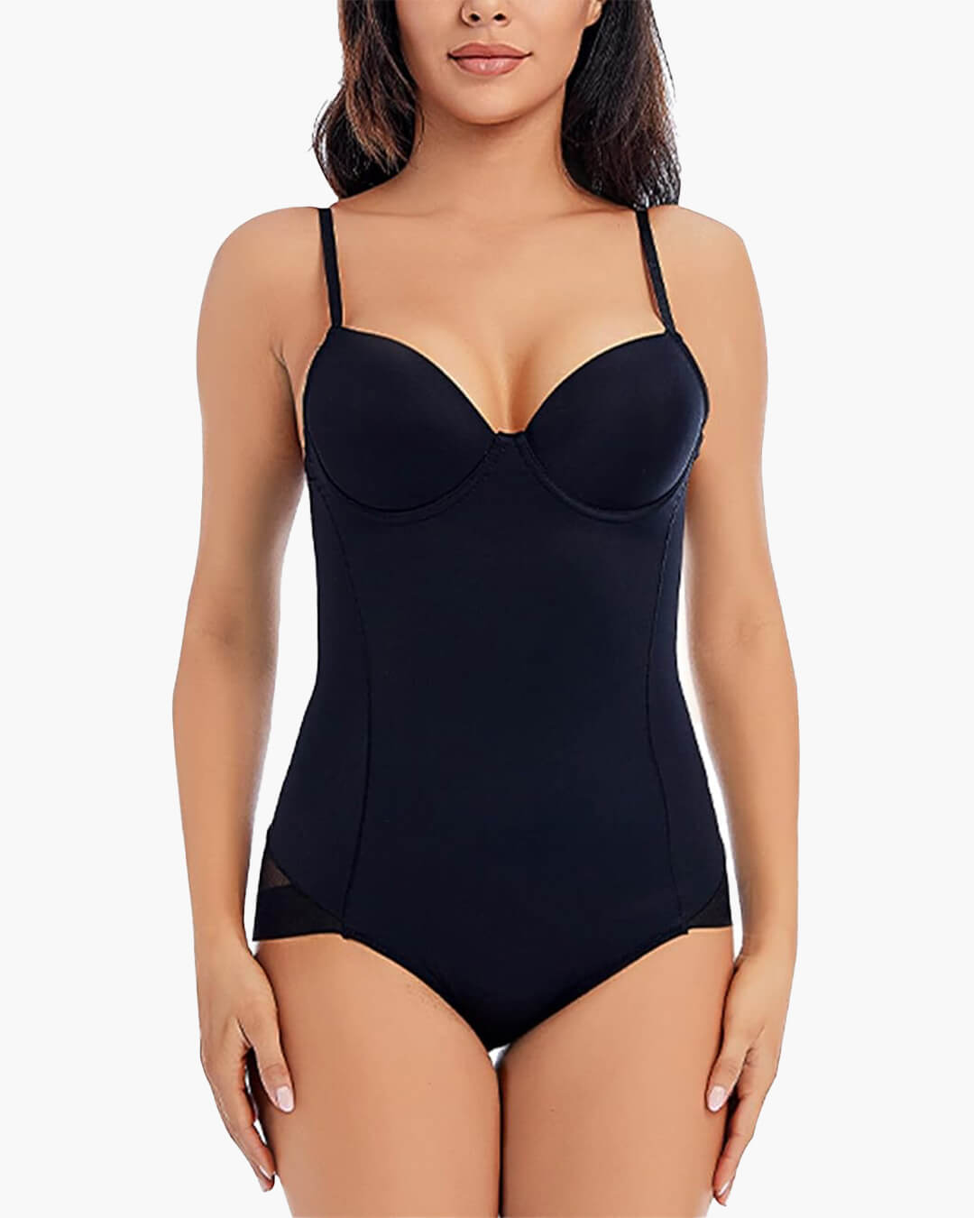 SEAME - Isla Cup Shapewear Bodysuit Black S