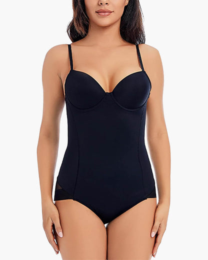 SEAME - Isla Cup Shapewear Bodysuit Black S