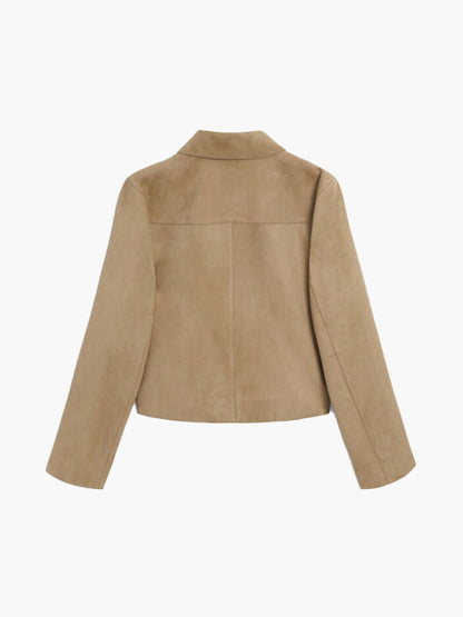 Seame - Marissa Faux Suede Jacket S