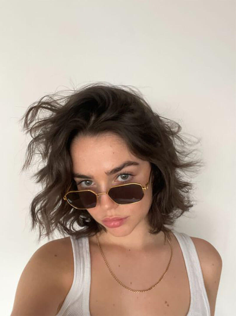 Seame - Melina sunglasses gold / brown