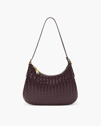 SEAME - Miriam Woven Tote Bag Brown Regular