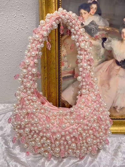 Seame - Sabrina Pearl Bag Pink Regular