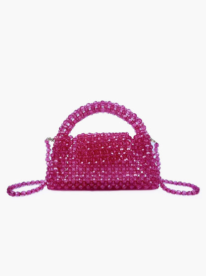 SEAME - Trisha beaded Bag Pink Regular