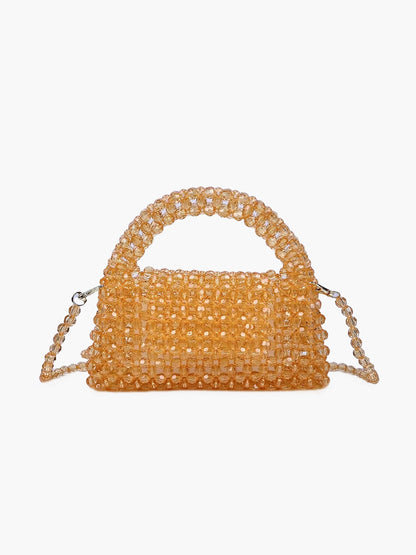 SEAME - Trisha beaded Bag Yellow Regular