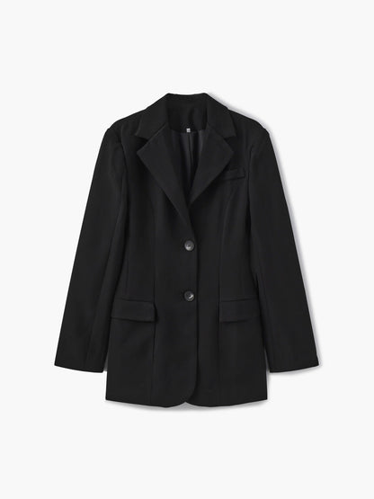 Seame - Zarla Long Sleeve Blazer Black S